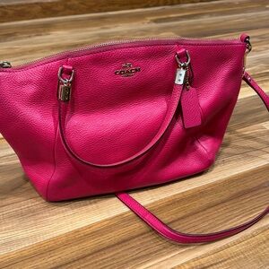 Pink coach bag purse crossbody or handbag women girl ladies